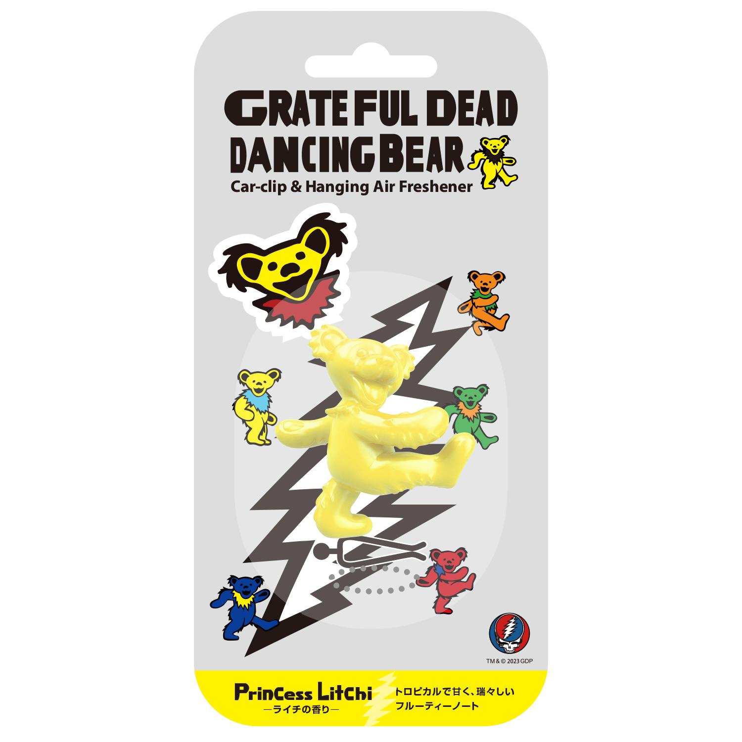 Grateful Dead Car Clip Hanger Lychee
