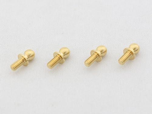 RC-ART Brass φ4.8 Ball Joints (4 pcs) L=4mm × N=6mm