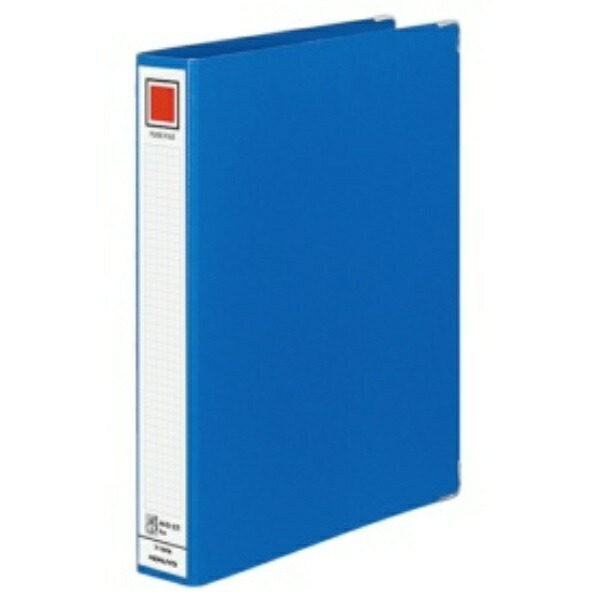 KOKUYO File Pipe-Style File A4 2-Hole 400-Sheet Capacity Blue FU-1640B