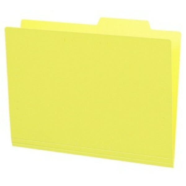 KOKUYO File Individual Folder PP Material A4 5-Pack Yellow A4-IFH-Y