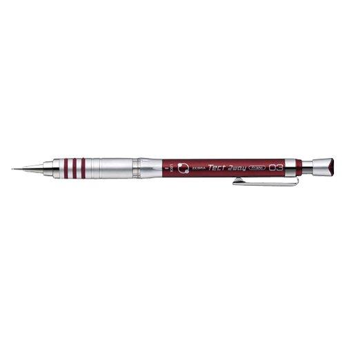 Zebra Tecto Two-Way Mechanical Pencil Red MAS41-R 0.3mm