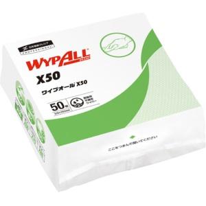 NIPPON PAPER CRECIA Cresia Wipe All X50 Cloth-like 4-fold 50 sheets Non-woven wipe Ultra-thin 60555