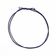Shimojima Colored Rubber Bands, Flat-Dye Rubber Bands, Double-Layer, Single-Flower Knot, 74cm, Purple, 50-Pack, 001510130