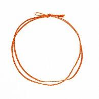 Shimojima Colored Rubber Bands, Flat-Dye Rubber Bands, Double-Layer, Single-Flower Knot, 74cm, Orange, 50-Pack, 001510131