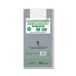 Shimojima HEIKO Bio Hand Hyper Silver Plastic Bags M Size 1 Pack (100 Sheets)