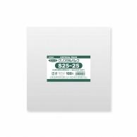 Heyko Clear OPP Bags Crystal Pack 25×25cm 100 Sheets S25-25
