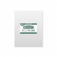 Shimojima Heiko Clear OPP Bag Crystal Pack Square 3 100 Sheets S21.6-27.7 006752810