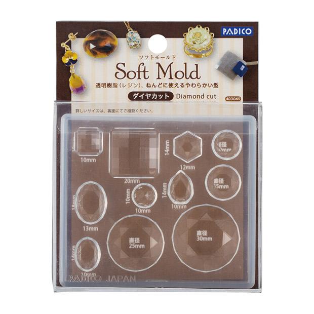 Pajico Resin Mold Soft Mold Diamond Cut 403049