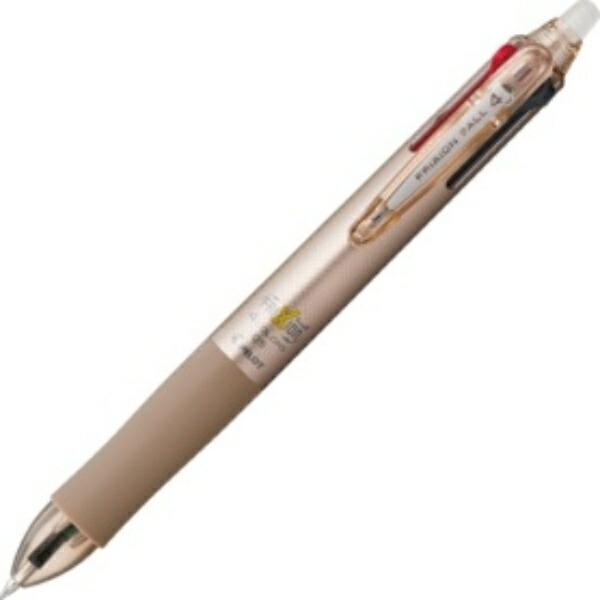 (Pilot) Pilot Friction Ball 4 0.5mm Ultra Fine 4 Colors (Black/Red/Blue/Green) Gold (LKFB-80EF-CGD)