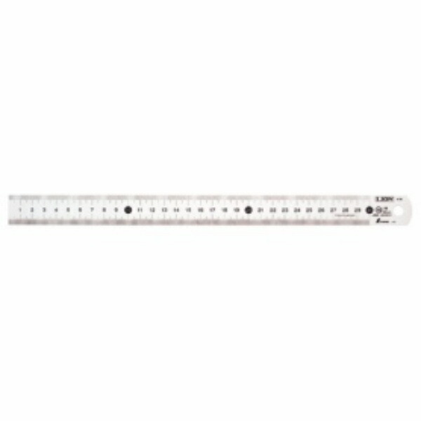 Lion Office Supplies Stainless Steel Ruler 30cm S-30
