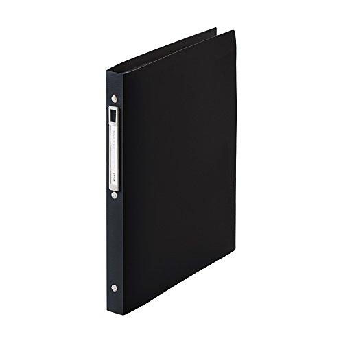 Rihitora Clear Book Refillable A4 10-Pocket Black N7682-24