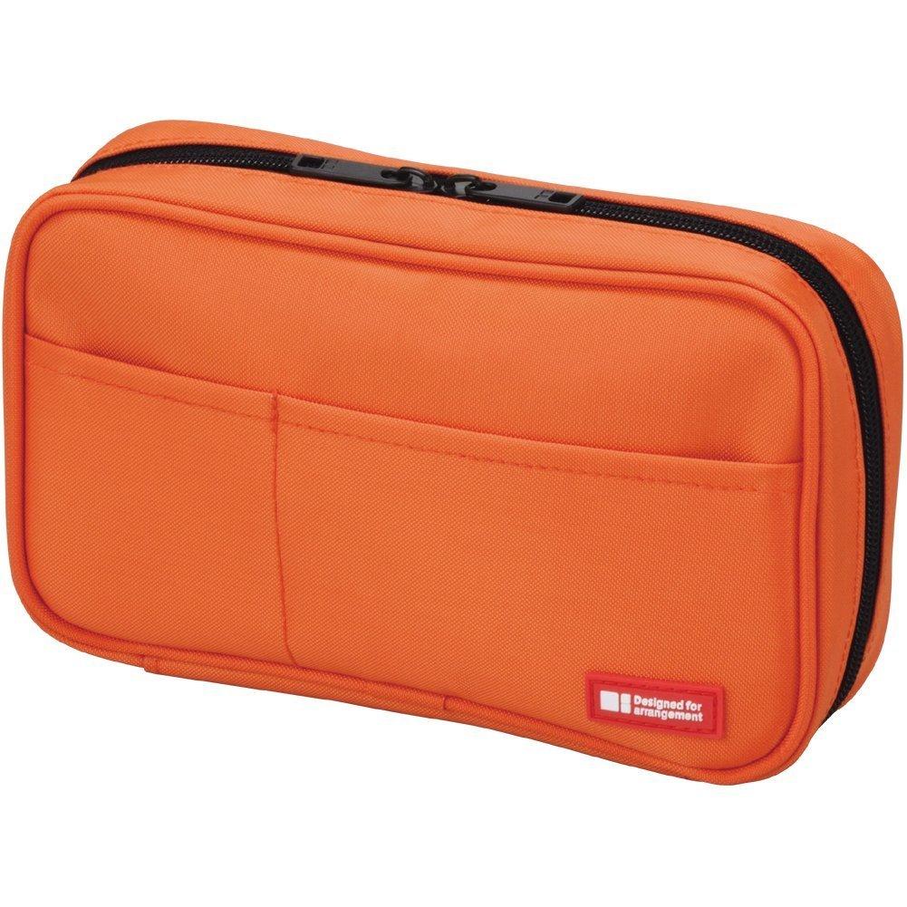 Rihitorabu Pen Case Book Type Orange A7551-4