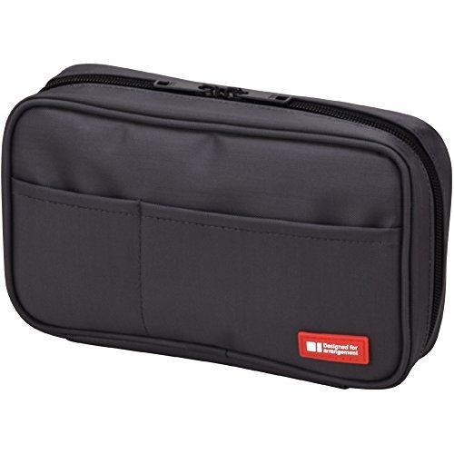 Rihitorabu Pen Case Book Type Black A7551-24