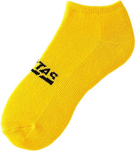 VICTAS Unisex Table Tennis Socks Instep Logo Ankle Socks Yellow XL (26~28cm) 662101