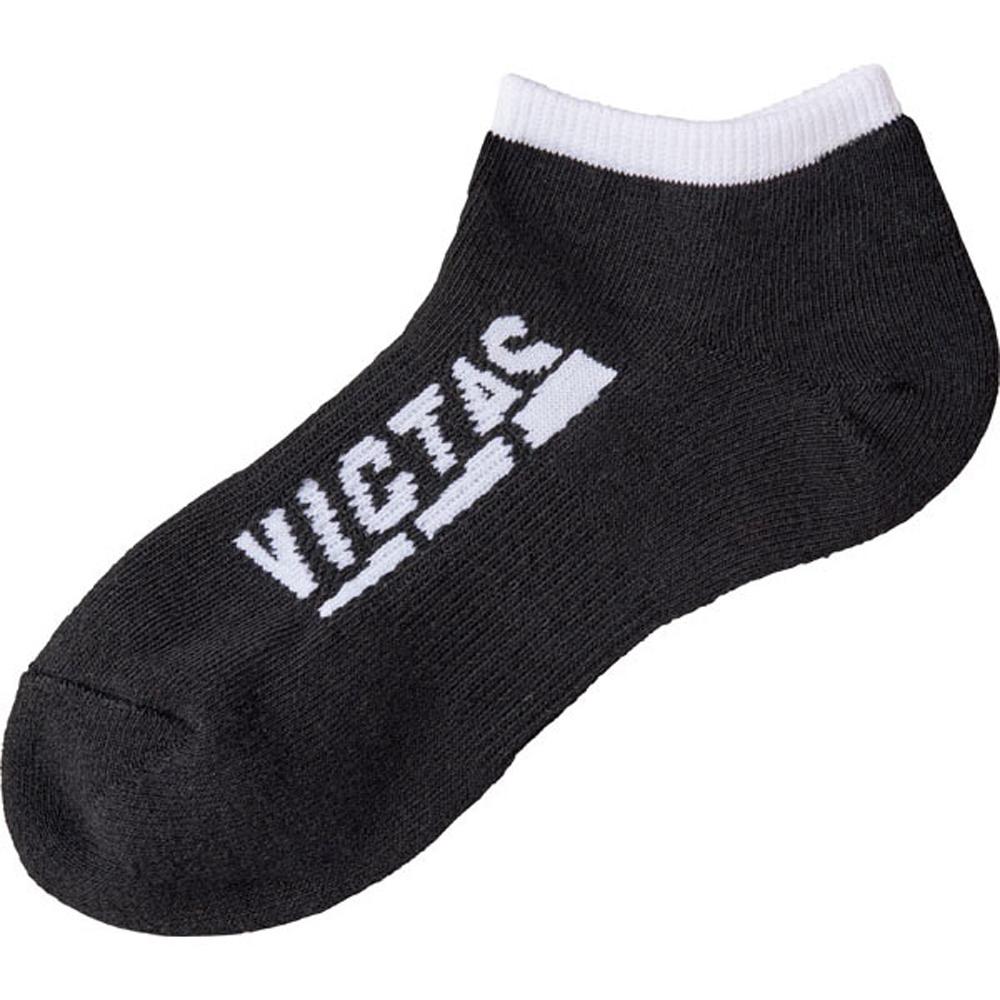 [VICTUS] Table Tennis Socks Instep Side Logo Ankle Socks Black (1000) S 662401