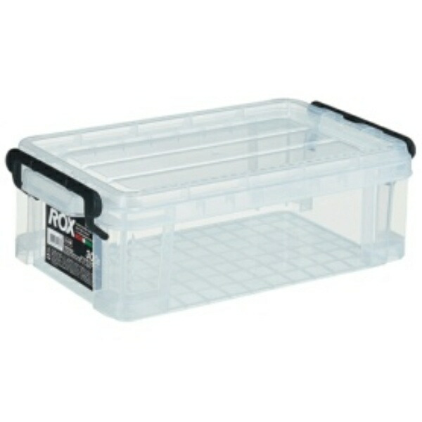 Tenma Durable Storage Box Made in Japan Disaster Preparedness ROX 300S Clear Case Container Box Small Item Case Storage Case Plastic Case ROX