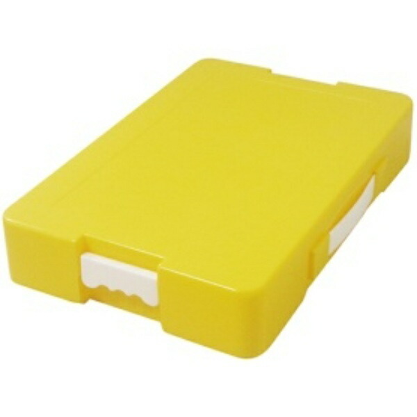 Debika Stationery Box Connecting Snap! Stationery Box with Handle A4 Yellow 041442
