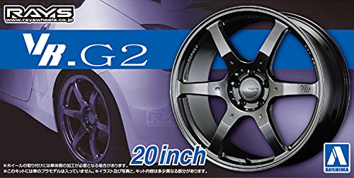 Aoshima Cultural Textbook Co., Ltd. 1/24 The Tuned Parts Series No.83 Volk Racing VR.G2 20-inch Plastic Model Parts