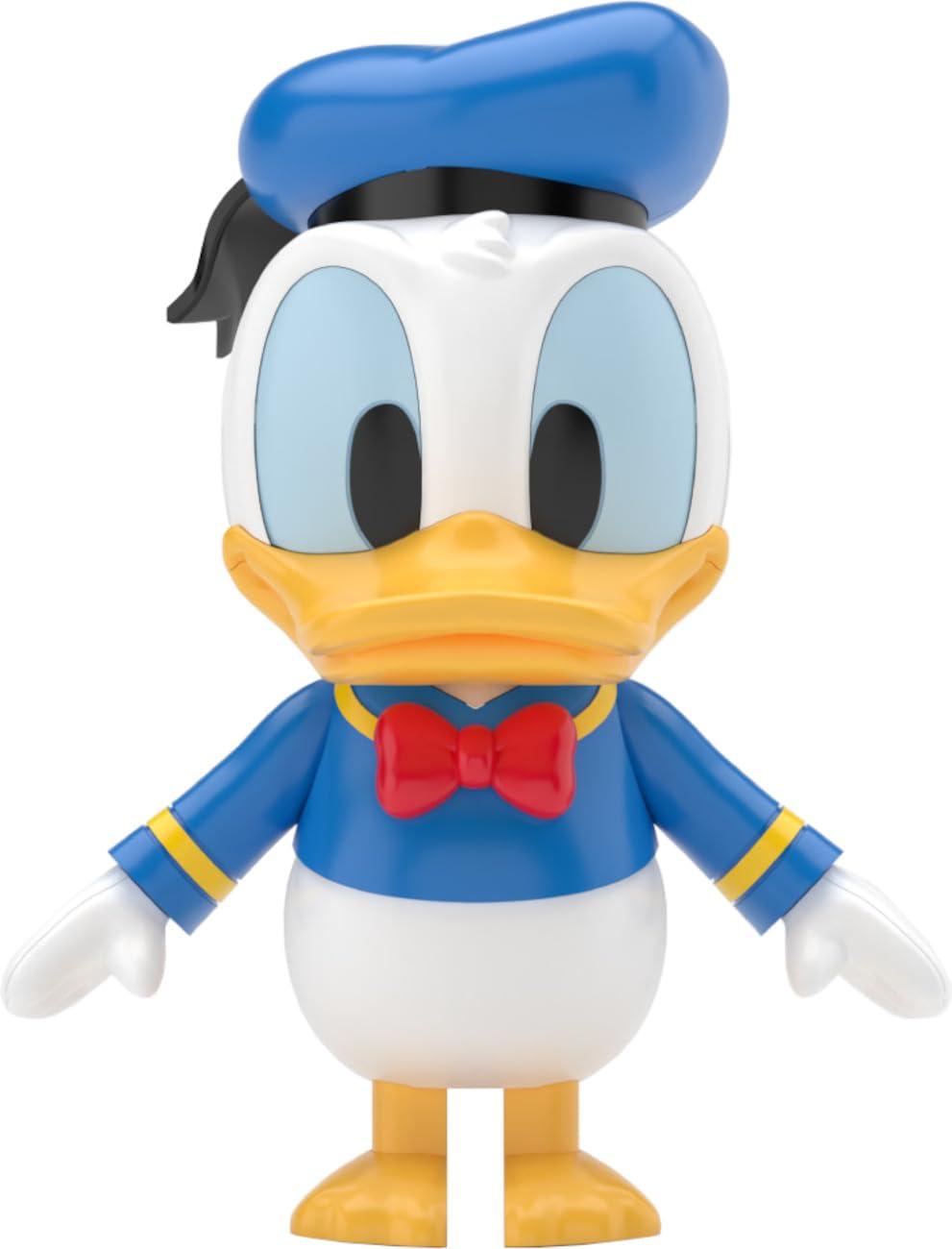 Aoshima Bunka Kyozai-sha Rakupura Tokotoko No.DP-07 Disney Character Donald Pre-colored Plastic Model Kit