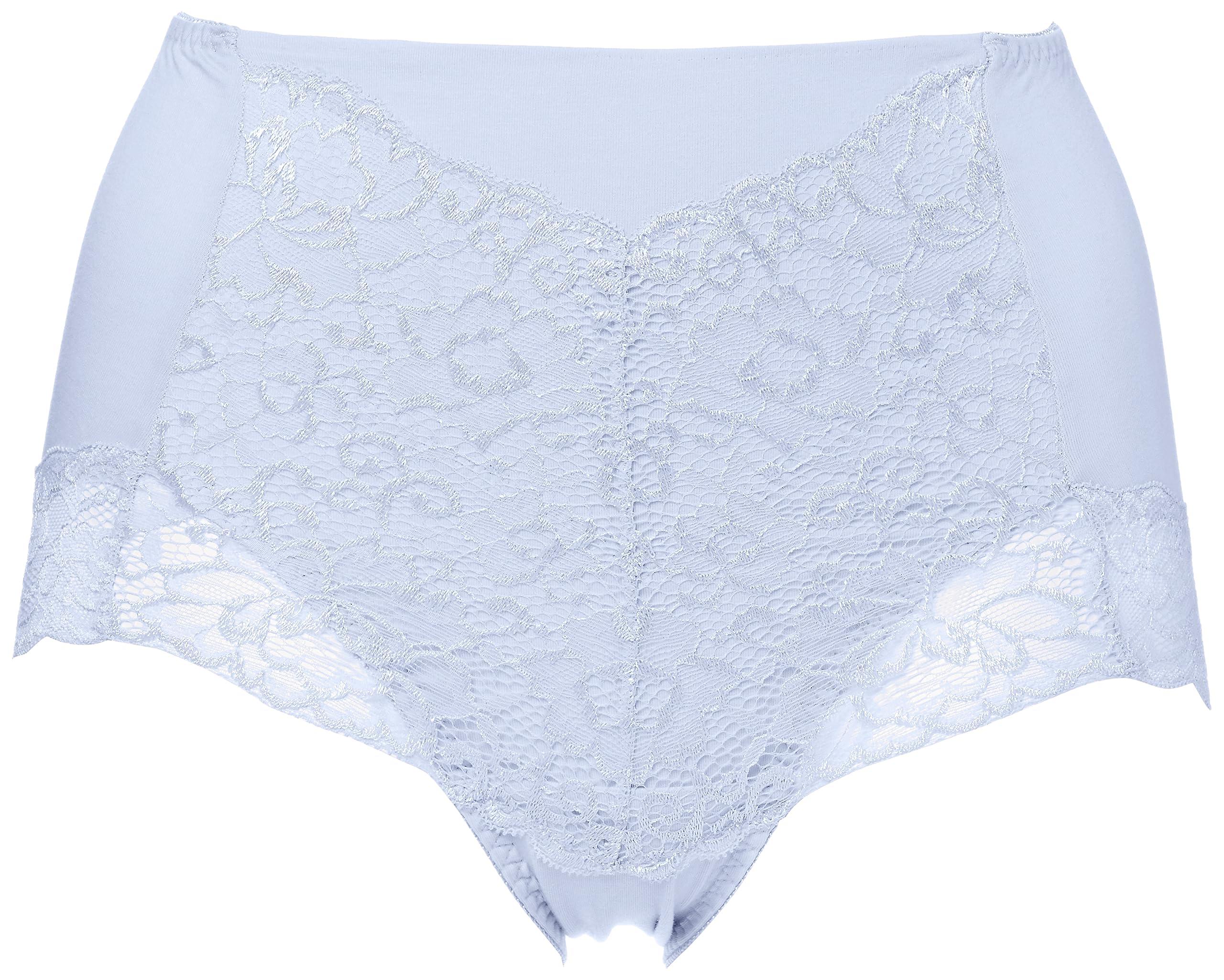 [Atugi] Shorts [3D COVER] Tummy Control Shorts Deep-Cut Back Lace 95% Cotton 80890AS・QS Women's 80890QS Pale Lavender