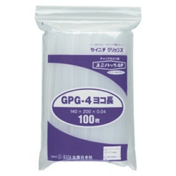 Produced by Nippon Co., Ltd. Unipack GPG-4 Landscape Orientation 0.04 × 140 × 200 mm 100 sheets per pack