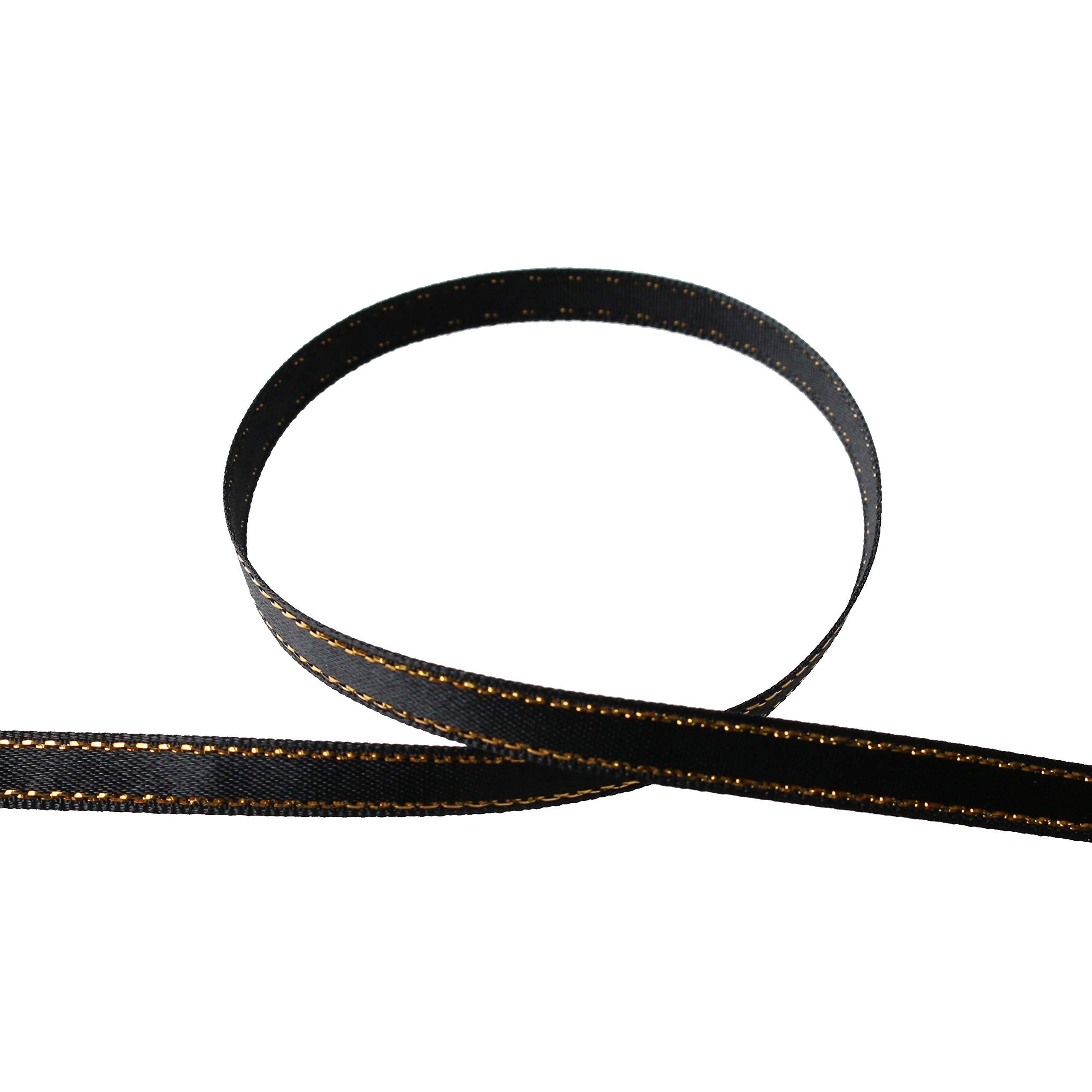 Blanc de Core Ribbon Side Metallic Satin No.2900-25 6mm × 15m