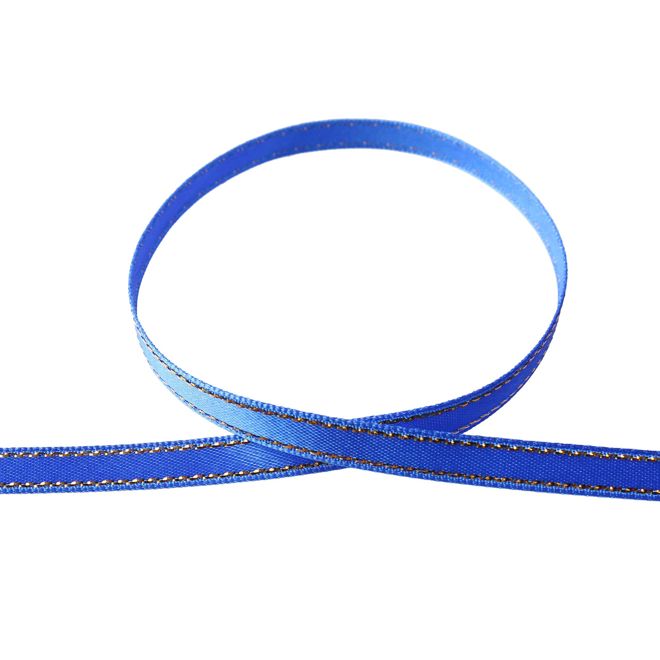 Blanc de Core Ribbon Side Metallic Satin No.2900-74 6mm × 15m