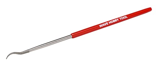 Wave Hobby Tools Series HG Special Shape Diamond File Round/Curved Tip/Small Plastic Model Tool HT-684