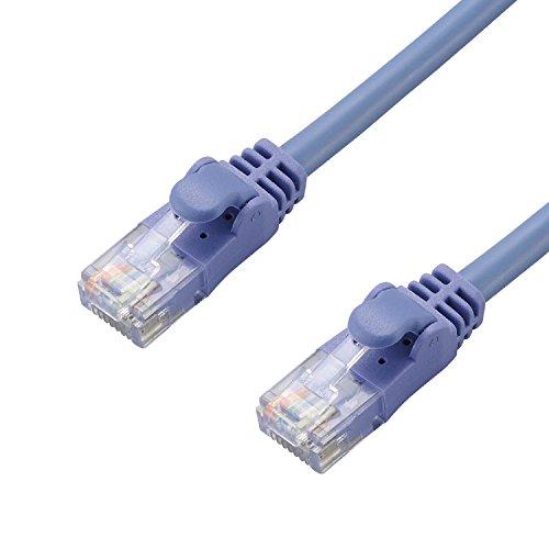 ELECOM LAN Cable CAT6 1m Anti-Snapping Connector Standard Blue LD-GPN/BU1