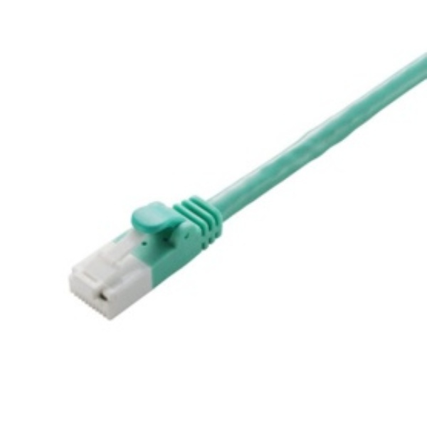 ELECOM LAN Cable CAT6 1m Non-Breakable Connector Simple Packaging RoHS Compliant Green LD-GPT/GN1/RS