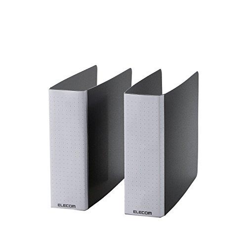 ELECOM Non-Woven Fabric Case File Set for CDs, DVDs, and Blu-ray Discs, 2-Piece Set, Holds 24 Discs, Black CCD-B01WBK