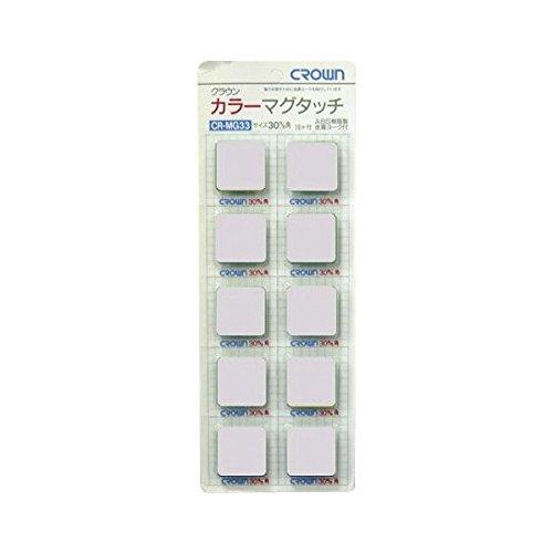 Crown Color Mag Touch Square 33mm White