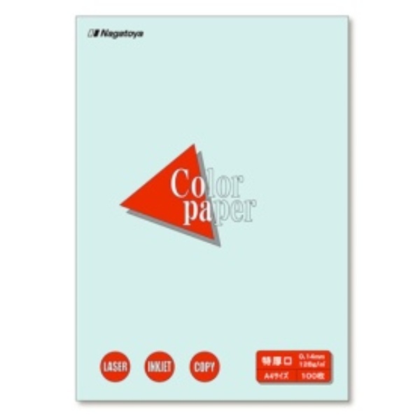 Nagatoya Shoten Color Paper A4 Extra Thick Water-Resistant NA-3410V 1 Pack (100 Sheets)