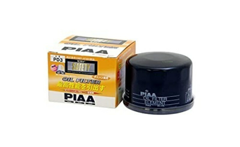 PIAA Oil Filter Oil Element 《Features our proprietary Small Wide Pleats》 1-Pack [For Daihatsu Vehicles] Copen_Other PD3