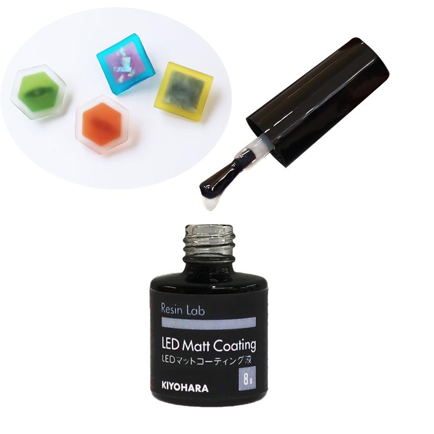 KIYOHARA Resin Lab LED Matt Coating Liquid 8g RLCM8