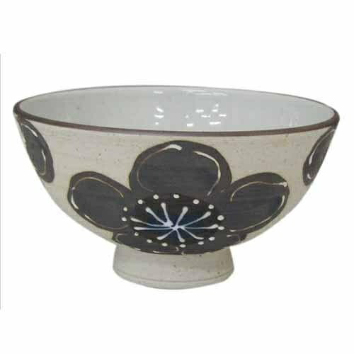 Hamato Ichizen Large Plum Lightweight Rice Bowl (Large) 61-01