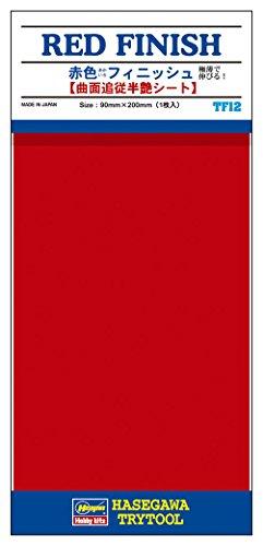 Hasegawa Tri-Tool TF12 Red Finish Semi-Gloss Finish
