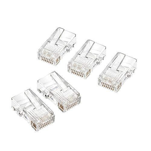 Sanwa Supply RJ-45 Connector (for Twisted Pair Cable) 10-Pack ADT-RJ45-10N