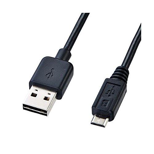 Sanwa Supply Reversible Micro USB Cable (MicroB) Black 1m KU-RMCB1
