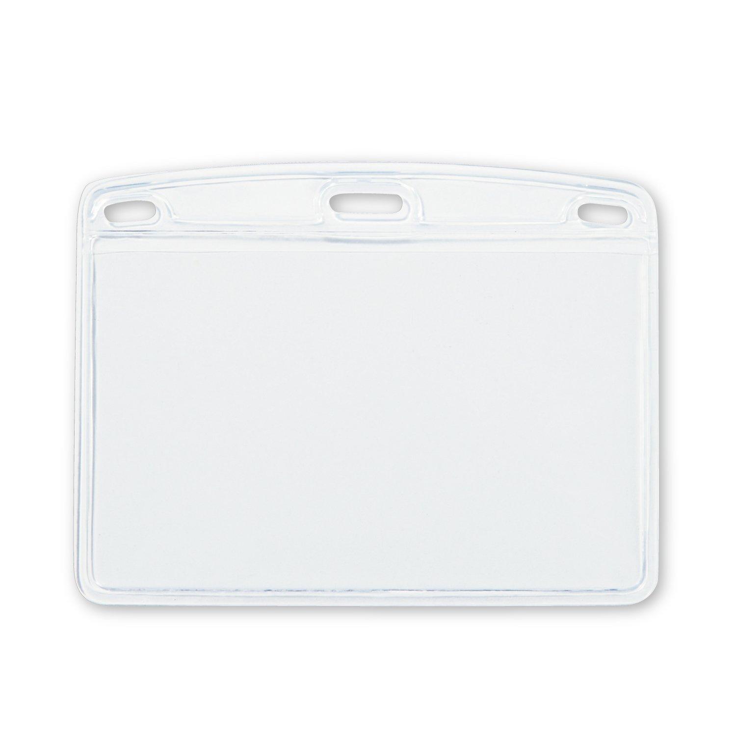 Open Kogyo Name Tag Case Soft Horizontal Business Card Size 10 Sheets NX-112