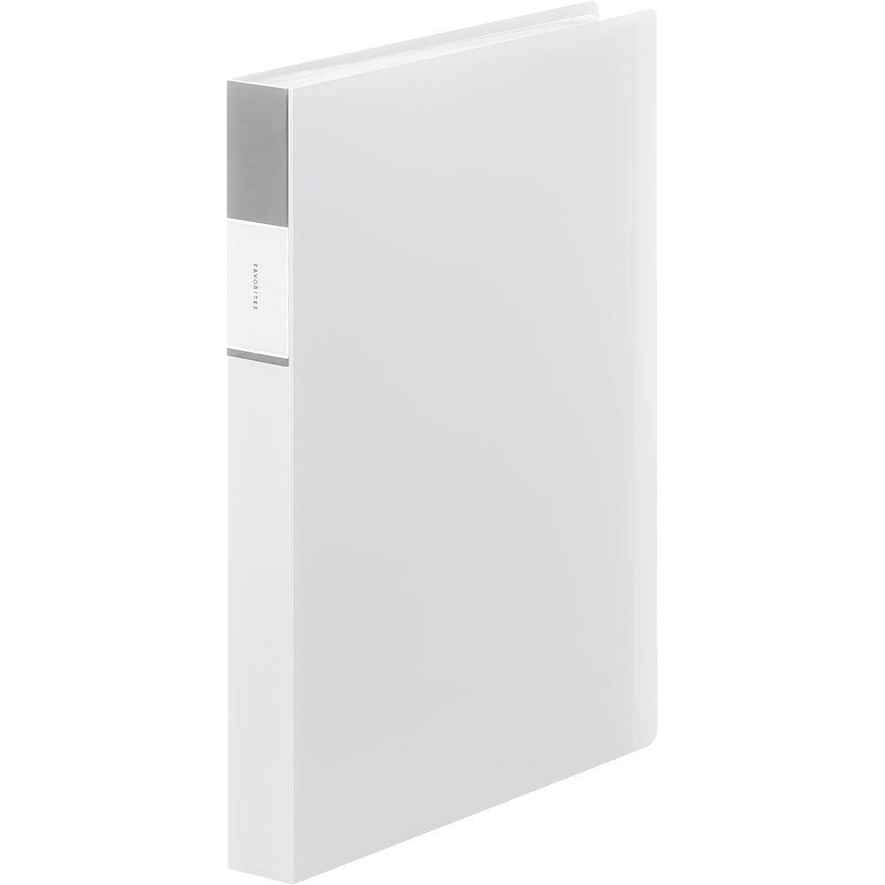 King Jim Clear File Transparent Favorits 60-Pocket A4 Vertical Transparent FV166-3T-T