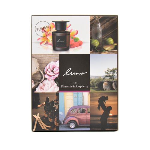CarMate Car Deodorizer & Air Freshener Runo Fragrance Liquid Plug-in Type Plumeria & Raspberry 80ml L384