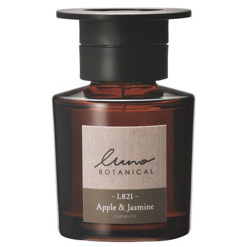 CarMate Car Deodorizer & Air Freshener Runo Liquid Botanical Plug-in Apple & Jasmine 80ml 45-Day Lasting L821