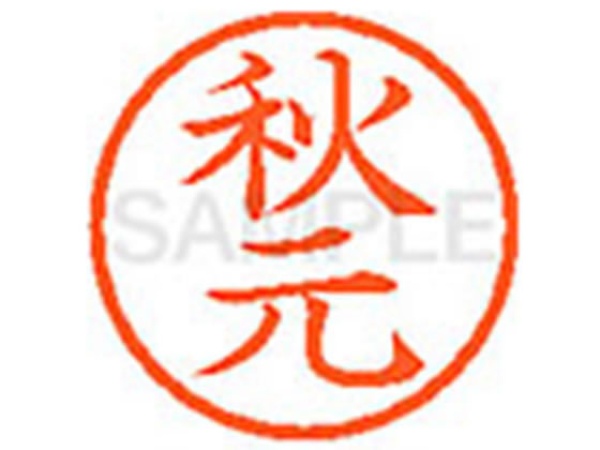 Shachihata Stamp Name 6 Correction Stamp XL-6 6mm Stamp Face Akimoto