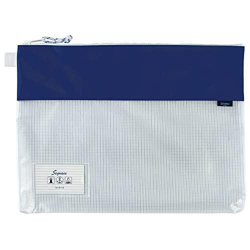 Sekisei Multi-Case Segres Mesh Case B4 Navy Blue AZ-2328