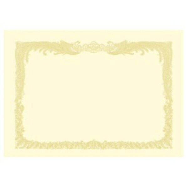 Sasagawa Award Certificate Paper, Taka Brand, OA Compatible, Vertical Writing, Cream, A3, 10 Sheets, 10-1087