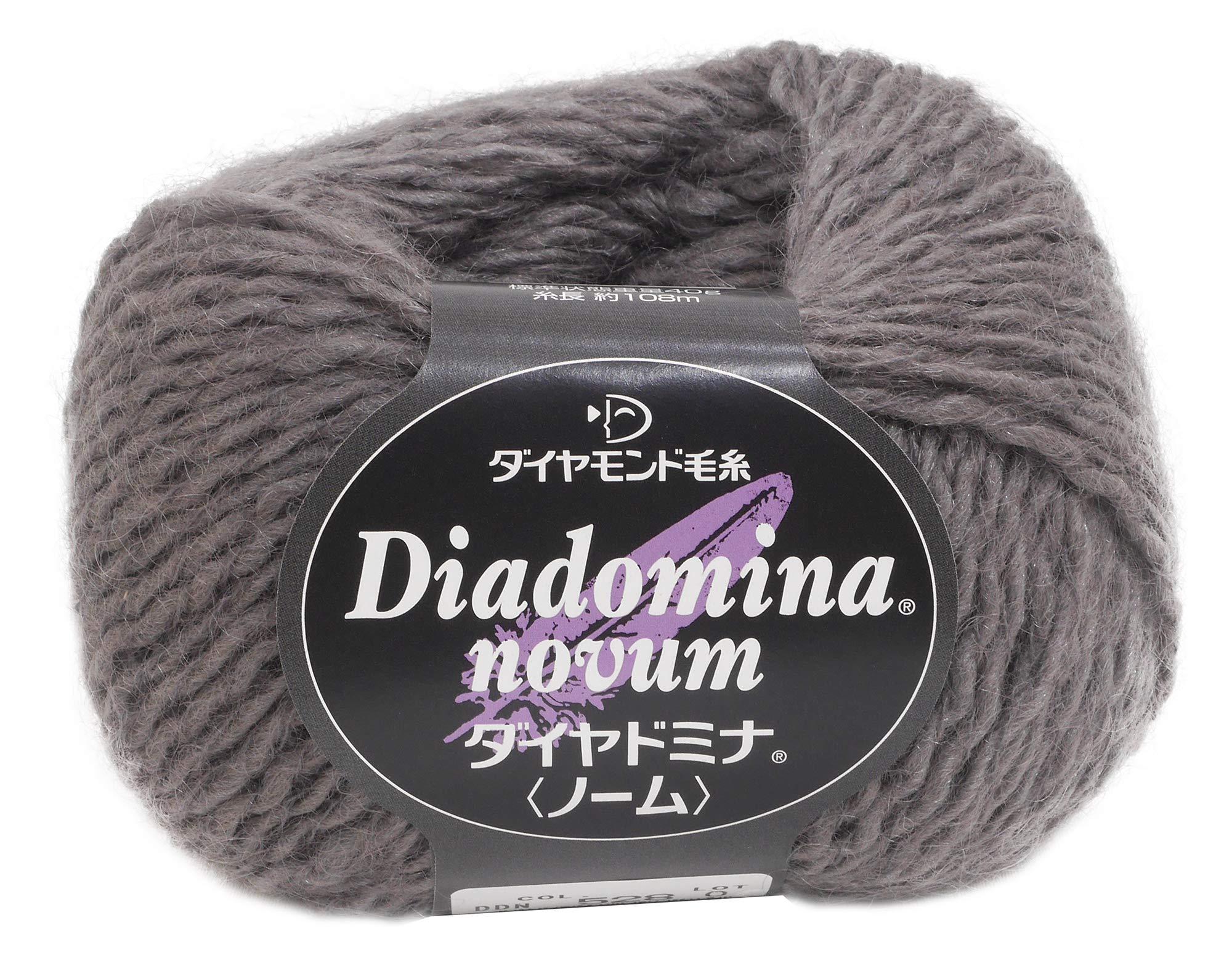 Diamond Yarn Diamond Domina Norm Yarn Medium Weight Col.528 Gray Family 40g Approx. 108m DDN