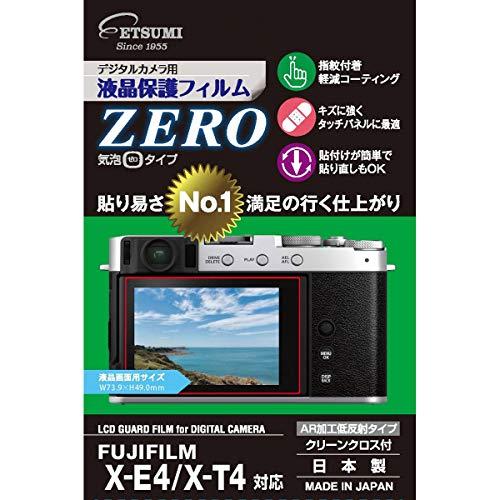 Etsumi LCD Protective Film ZERO FUJIFILM Compatible with FUJIFILM X-T5 / X-E4 / X-T4 VE-7384