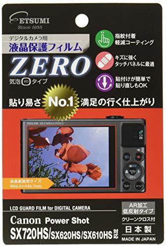 Etsumi LCD Protective Film ZERO for Digital Cameras Compatible with Canon SX720HS/SX620HS/SX610HS VE-7386