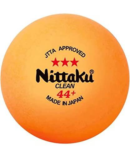 Nittaku Table Tennis Ball Large 3-Star 3-Pack Japan Table Tennis Association Official Product Antiviral & Antibacterial Specification NB-1640